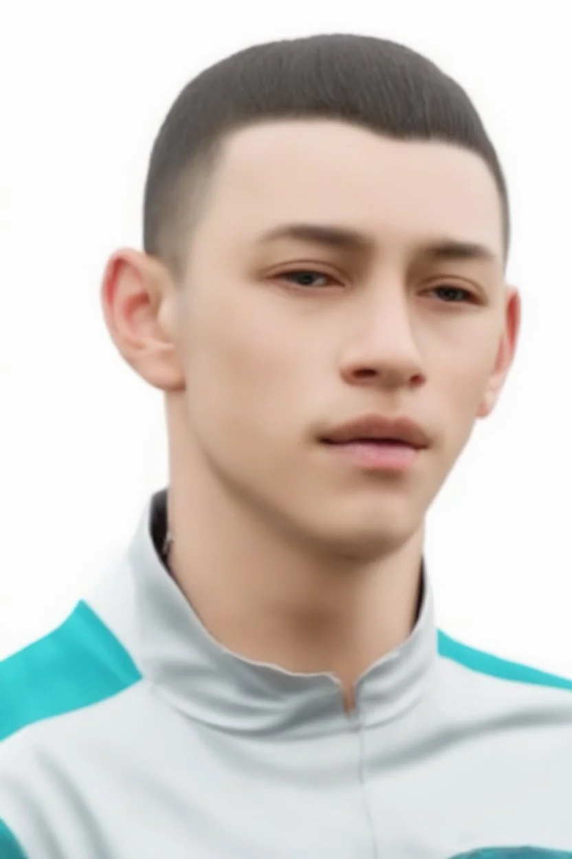 Phil Foden English soccer player cartoon 2d