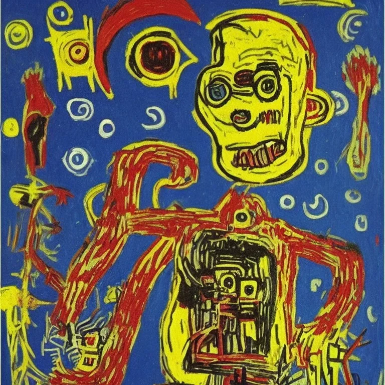 space monster picasso basquiat van gogh