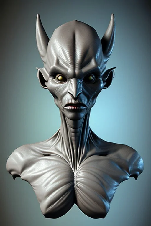 Dhampir Alien, magnificent, majestic, highly intricate, Realistic photography, incredibly detailed, ultra high resolution, 8k, complex 3d render, cinema 4d.