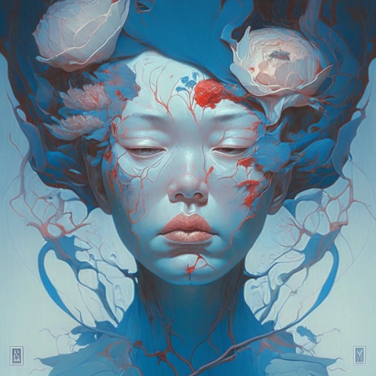 portrait of illussion by james jean