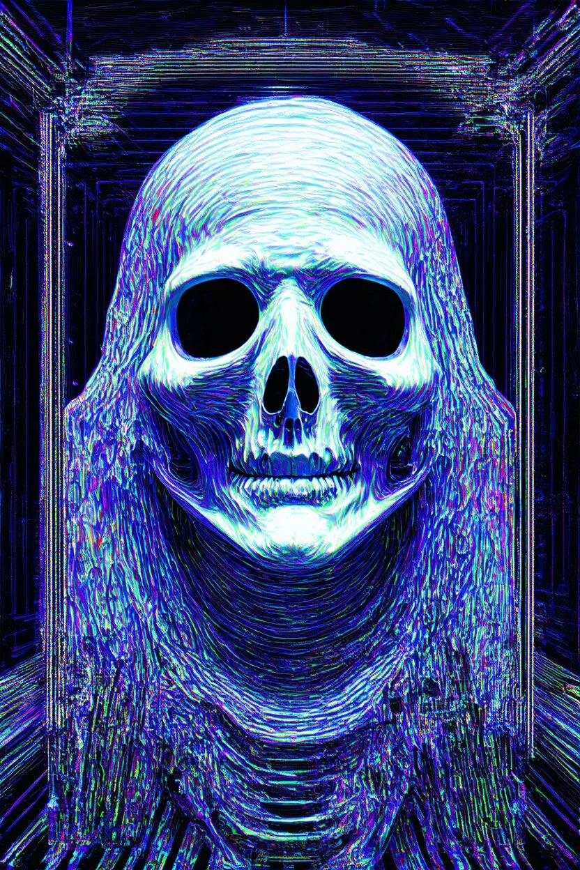 ghost in the machine; optical art; surrealism