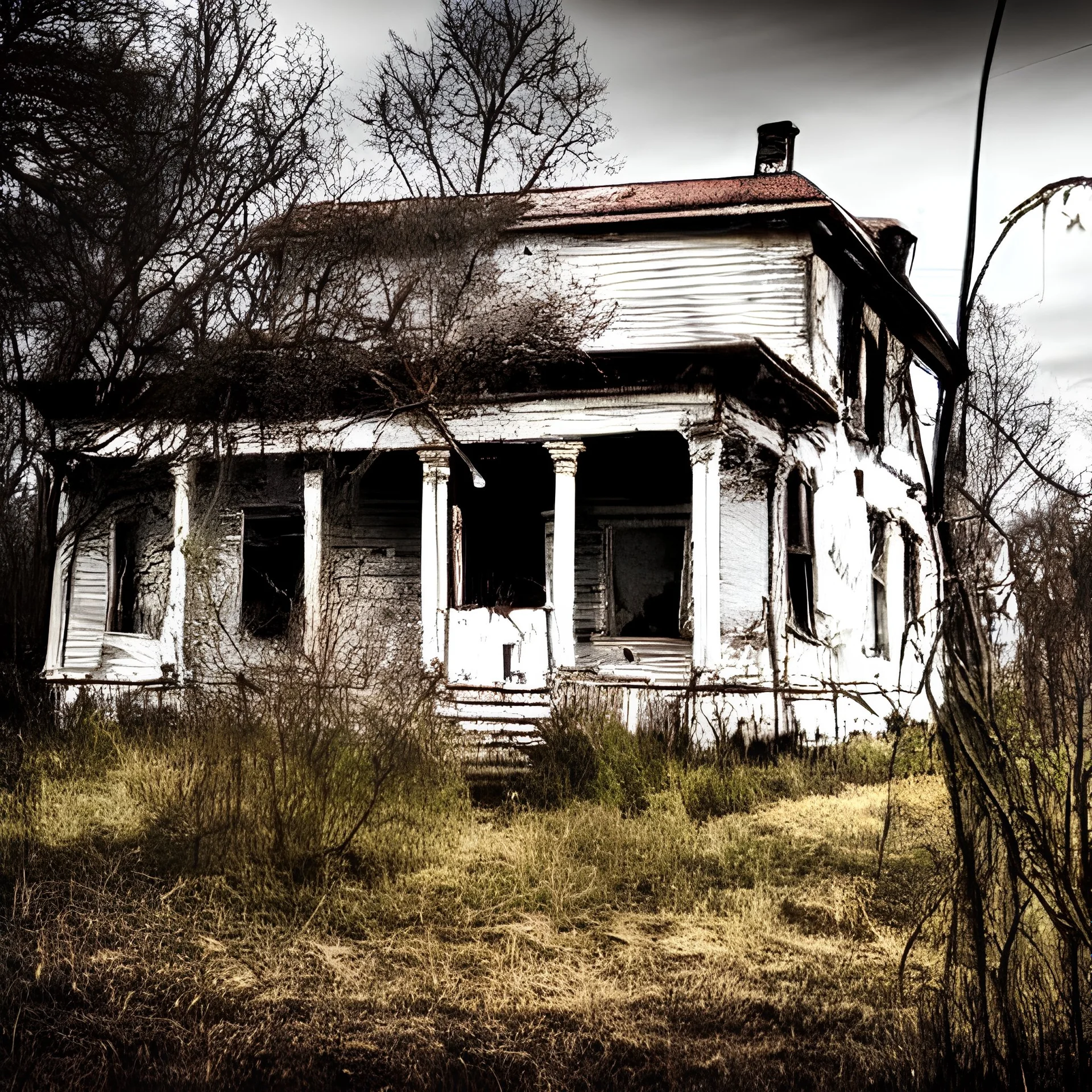 Abandoned house