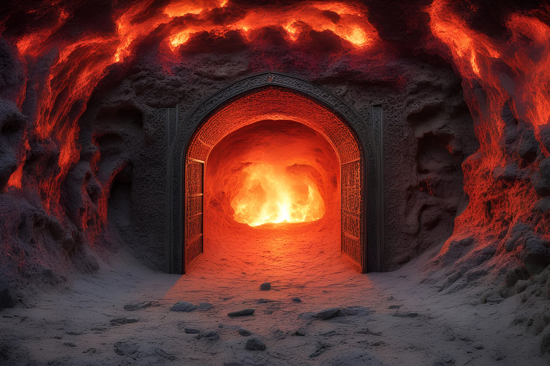 The hell's door is open,