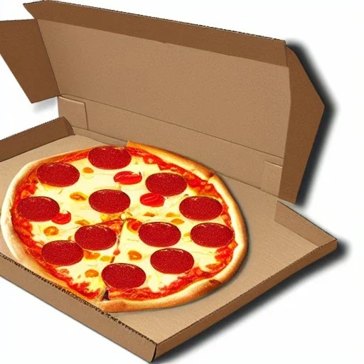 pizza box png uv