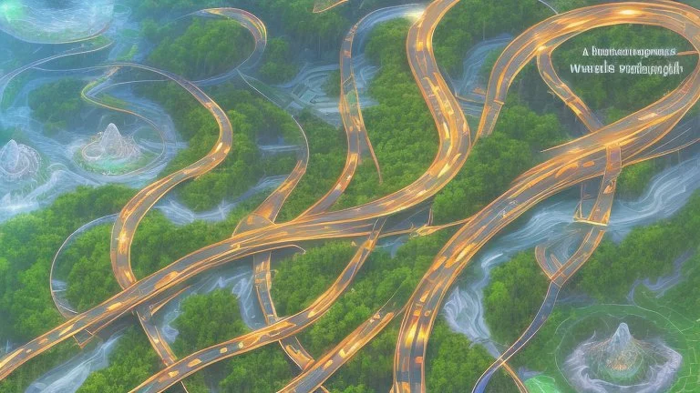 An image representing the journey of self-development and personal growth, depicting a long road stretching forward, symbolizing the sustainable path towards achieving personal goals and enhancing individual capabilities. The image conveys self-improvement and the pursuit of continuous enhancement through the fundamental steps presented in the article.