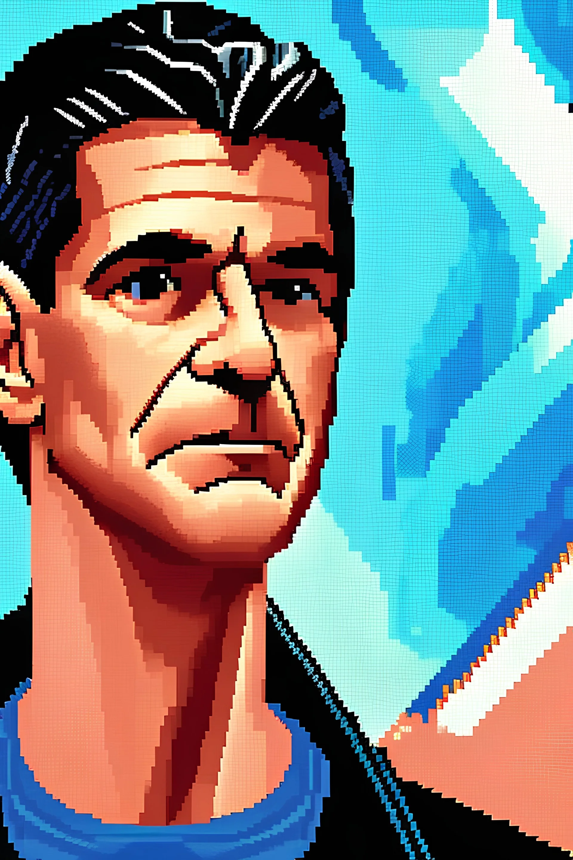 pixel art of dean kamen
