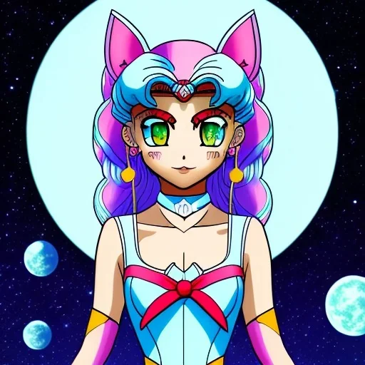 gato negro luna de la serie sailor moon