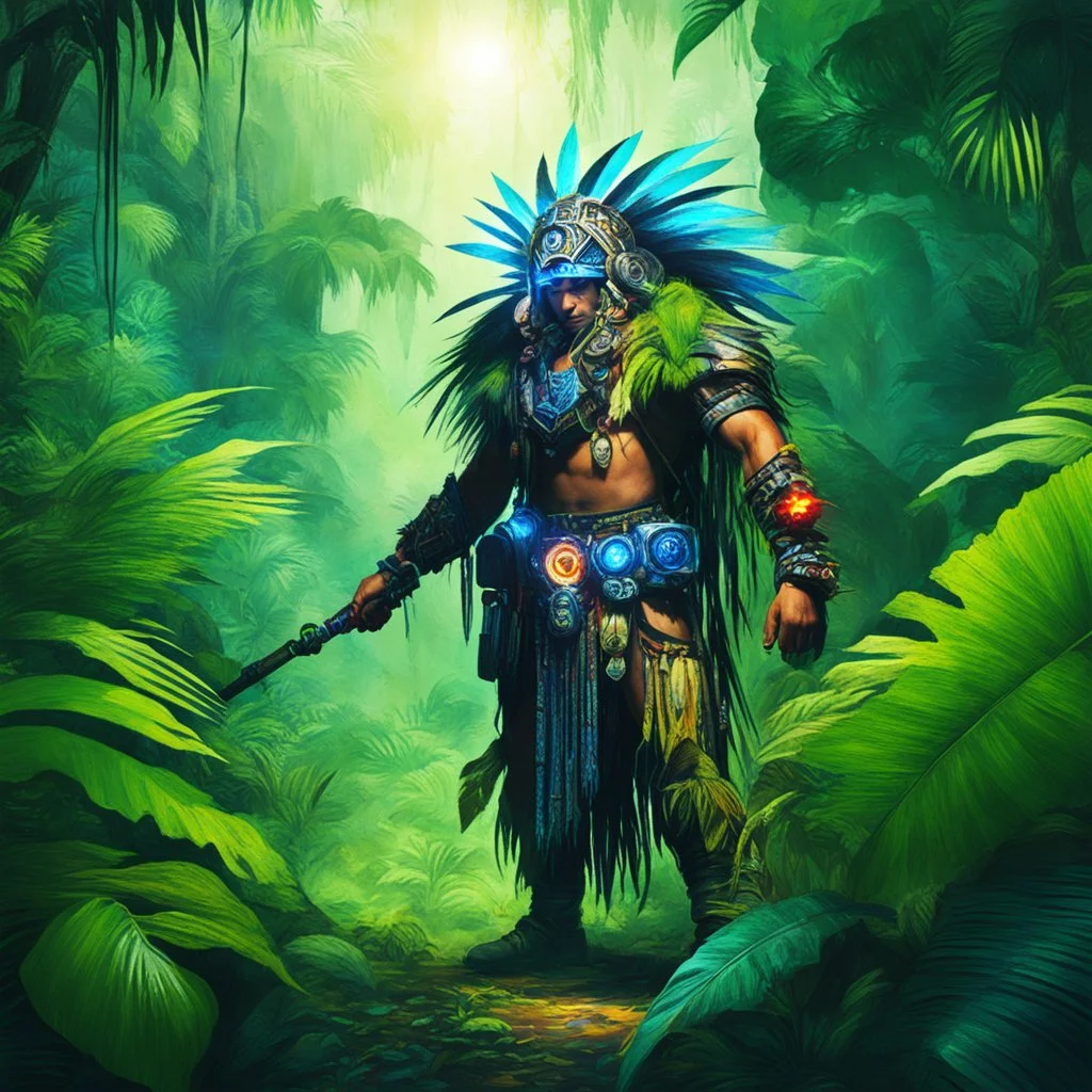 TechnoShaman in the jungle