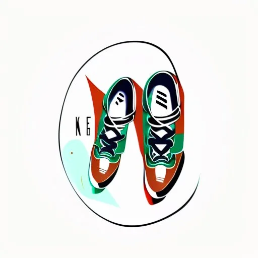 Logo for Sneakers Brand, name West kicks