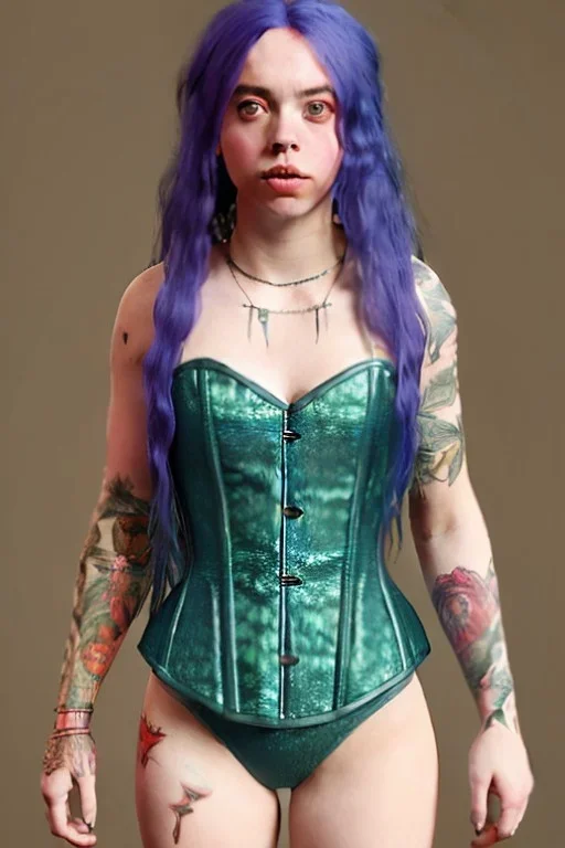 Billie Eilish, corset