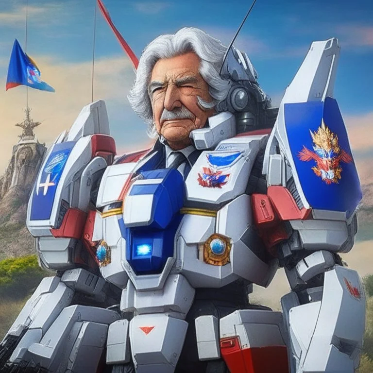 The president of Uruguay is a Mecha Gundam. 1900 steam.