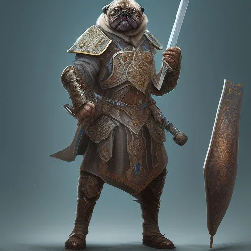 Pug warrior