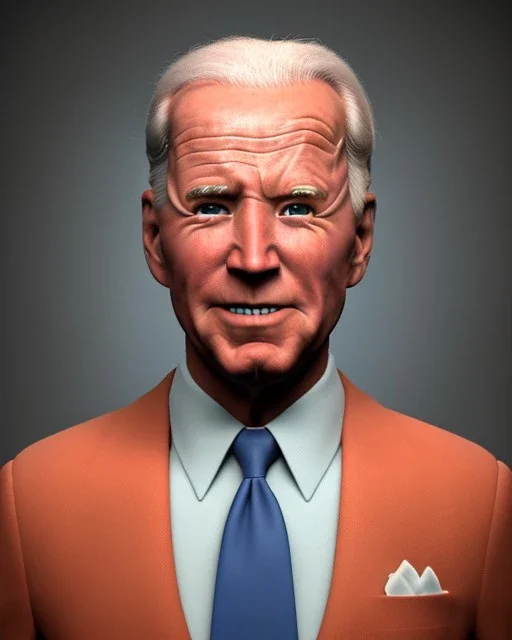 Waist up Portrait, joe Biden, muppet Sesame Street style, retro style, photo studio, unreal engine 5, god lights, ray tracing, RTX, lumen lighting, ultra detail, volumetric lighting, 3d.