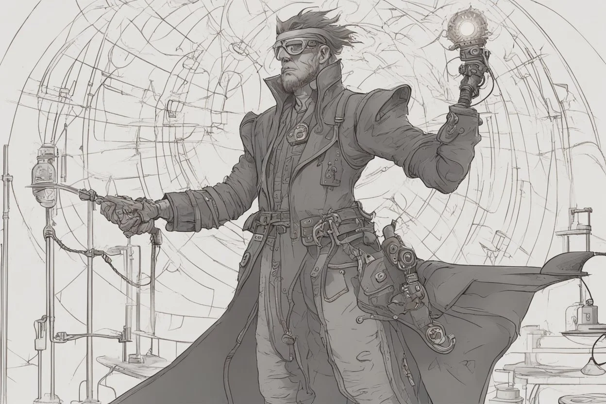 a kolbold artificer who uses Tesla coils