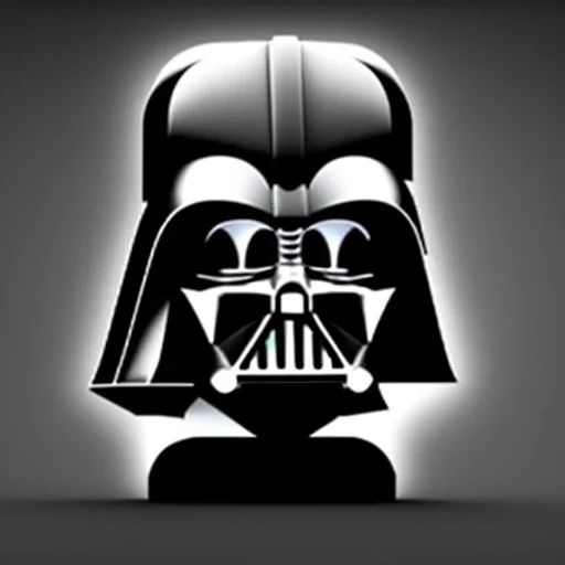 Lego Darth vader head