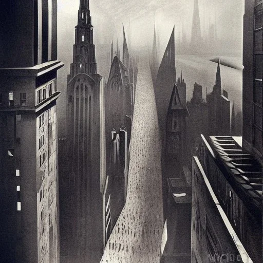 Gothic city,Metropolis on sea by fritz Lang,otto hung,futurismo, hyper detailed, matte painting, felix kelly, detailed painting, dynamic lighting, 1900s photograph