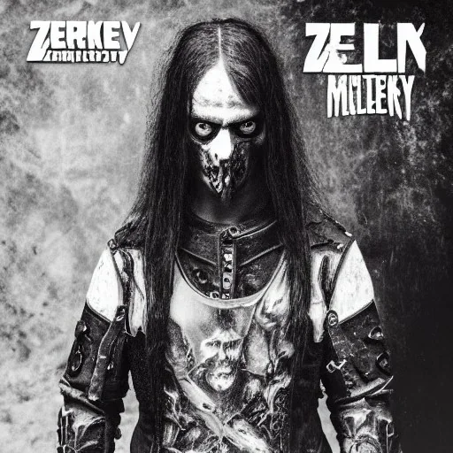 zelensky black metal album cover