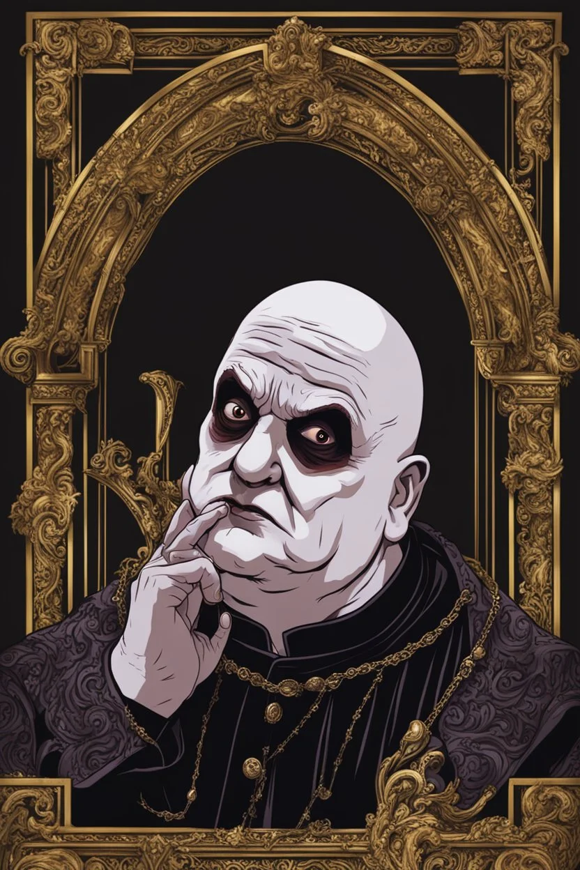 [Versace ] Uncle Fester Addams is horrible