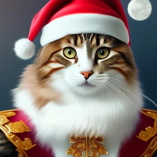 pltn style, cute young cats dressed in a santa costume, reaching forward, 16k resolution concept art portrait by Greg Rutkowski, Artgerm, WLOP, Alphonse Mucha dynamic lighting hyperdetailed intricately detailed art trending on Artstation triadic colors Unreal Engine 5, digital Art, perfect composition, beautiful detailed intricate insanely detailed octane render trending on artstation, 16 k artistic photography, photorealistic concept art, soft natural volumetric c