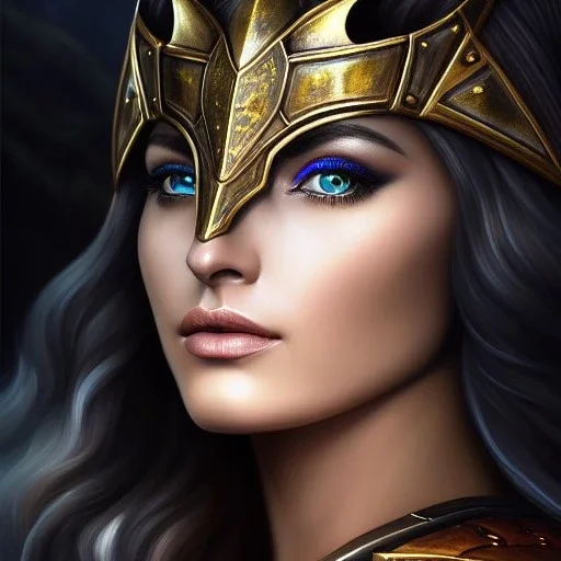 ultra detailed fullbody Portrait in oil on canvas of a beautiful busty woman with Skyrim Dragon priest mask and armor,extremely detailed digital painting, extremely detailed face,crystal clear Big eyes, mystical colors ,perfectly centered image, perfect composition,rim light, beautiful lighting, 8k, stunning scene,extremely sharp detail, finely tuned detail, ultra high definition raytracing, in the style of robert e howard and pablo oliveira and Ken Kelley and Ohrai Noriyoshi and Simon Bisley