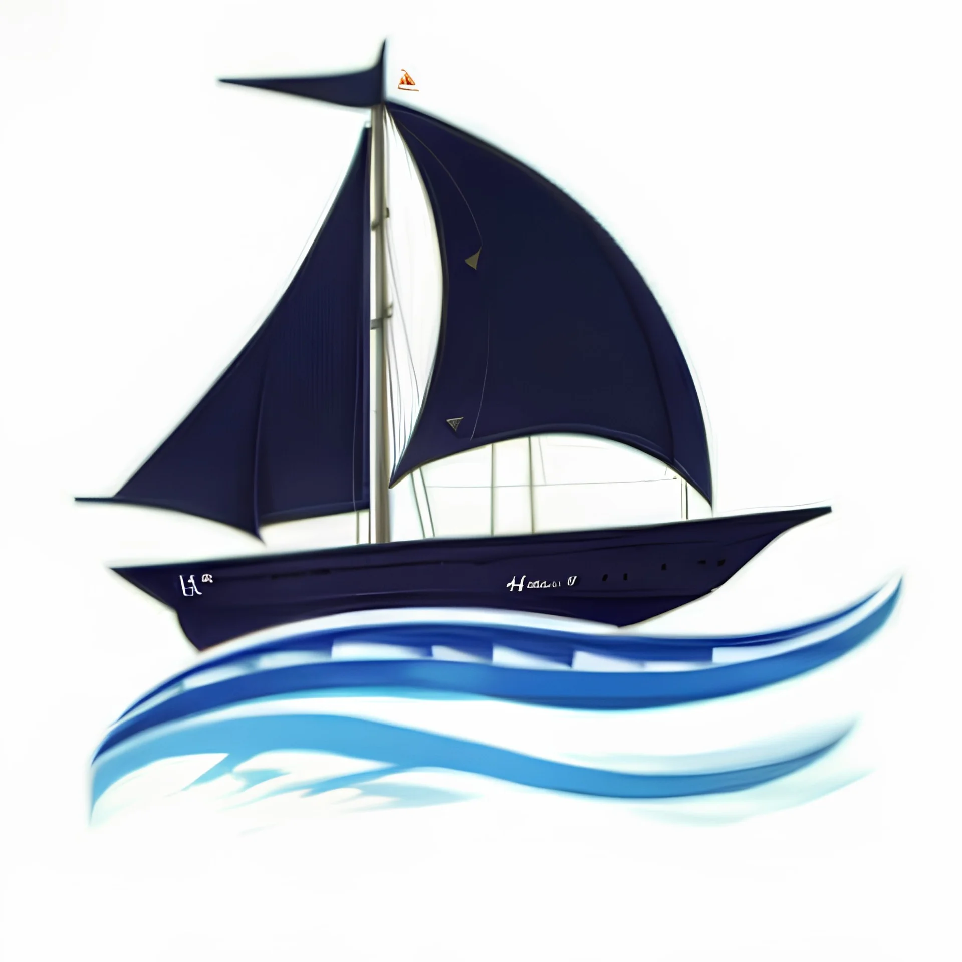 Sailboat vector art