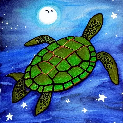 turtle and night