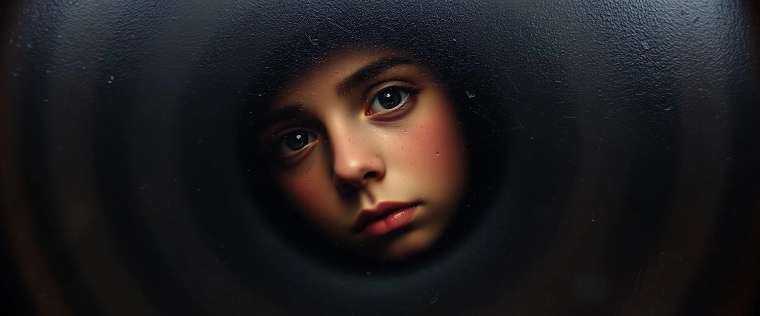 pin hole cam, master oil painting by Rembrandt,My child, my Fool, my mirror in the deep, The truths you seek are yours alone to keep. I am but echo, shadow, whispered name— You are the one who plays the greater game. The gods of old still hunger in the void, But you, Klein Moretti, cannot be destroyed. Not wholly. Not while one soul calls you friend, Not while this story races toward its end.