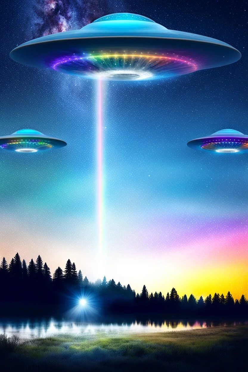 UFOS RAINBOWS