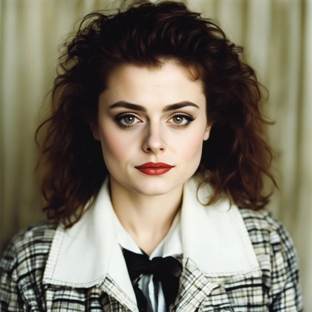 Young Helena Bonham Carter 1990 indie scene girl