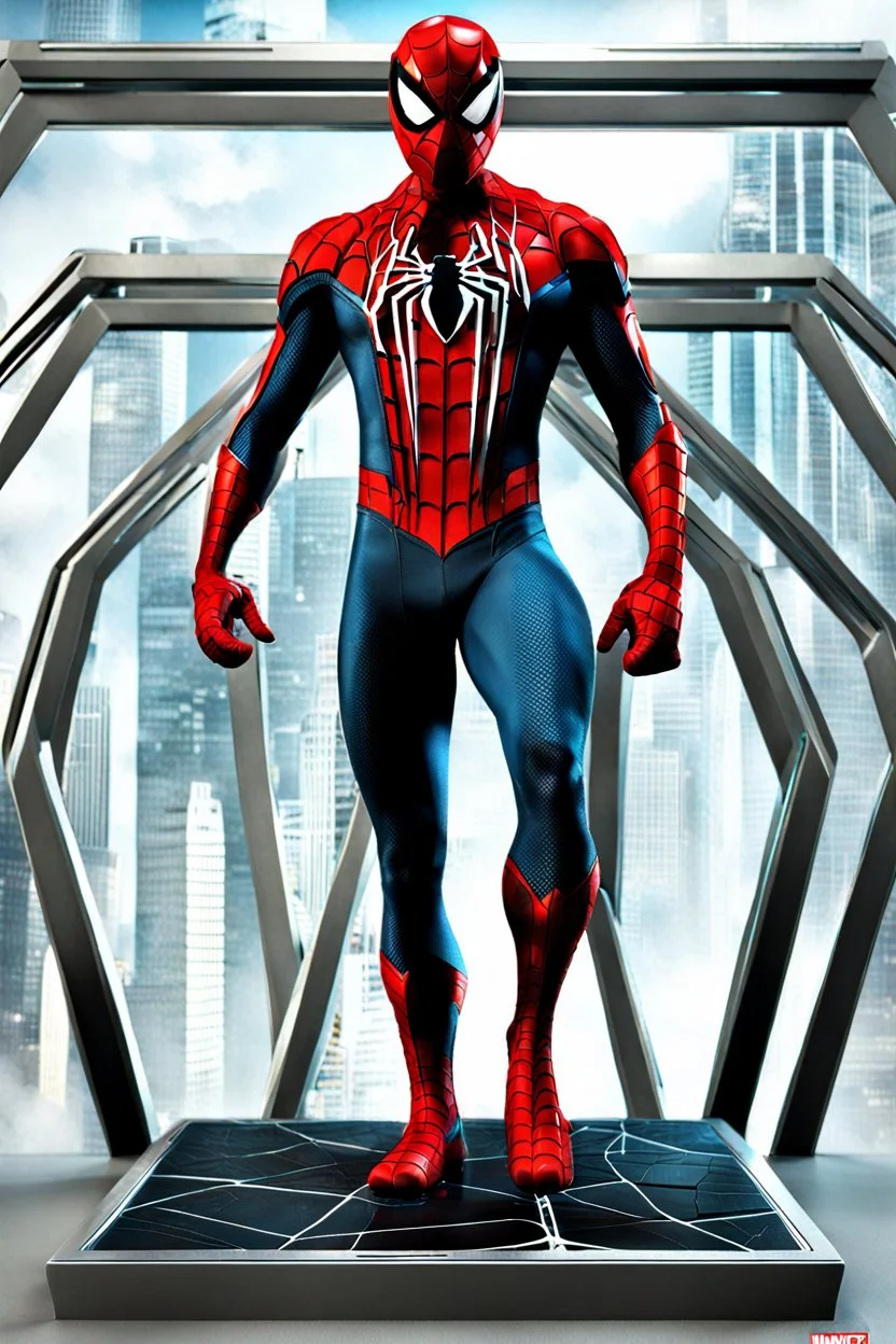 Futuristic Spider-Man, 3d