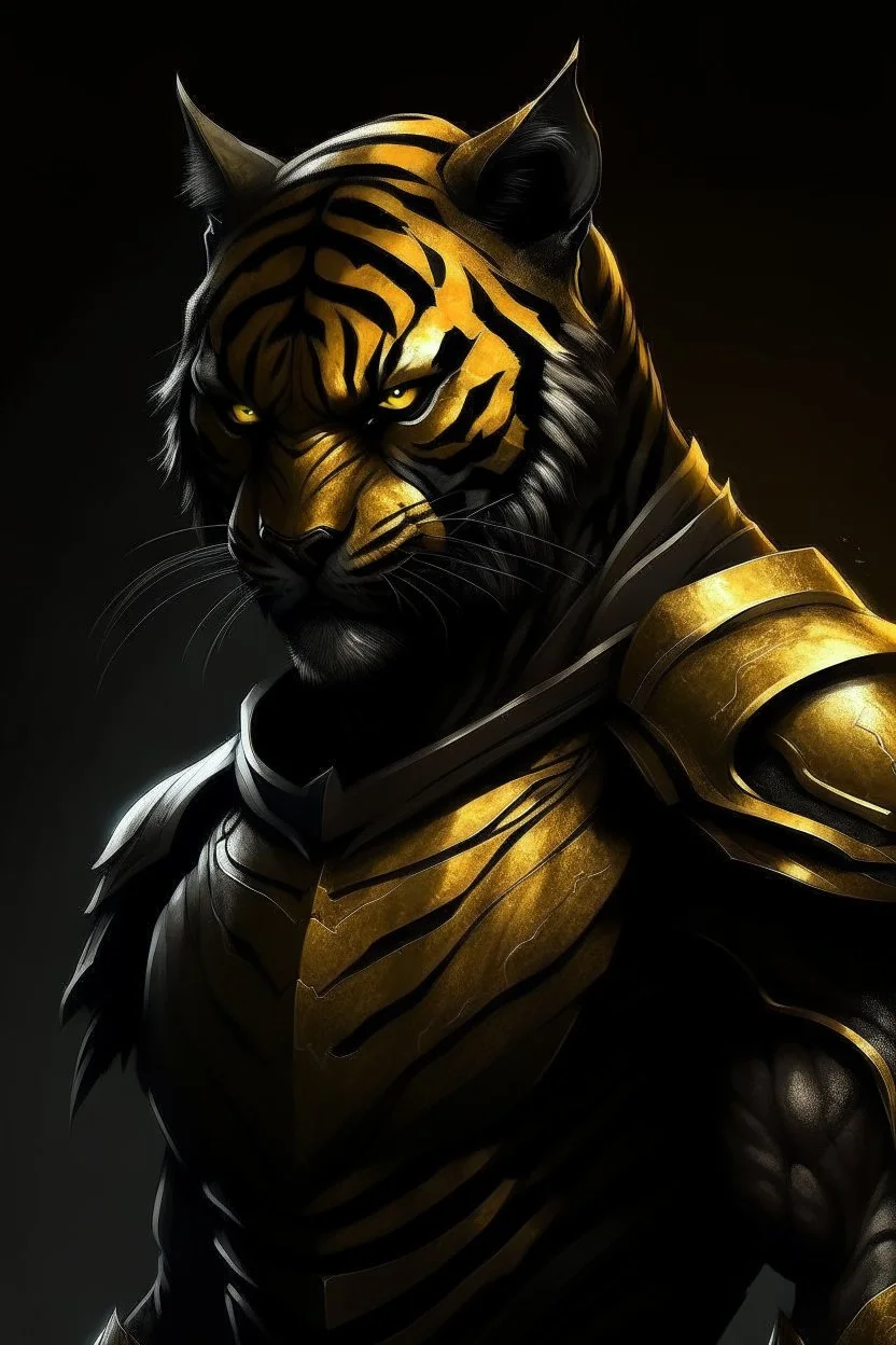 A picture of a tiger in the form of a batman rise of the knight, a professional, high JPEG image