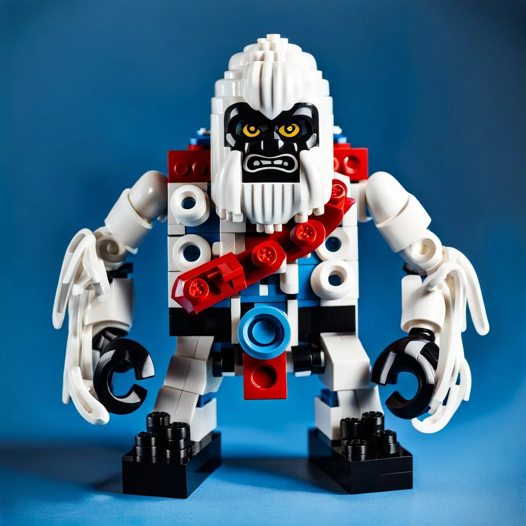 picture of a lego minifigure Yeti, (2020),