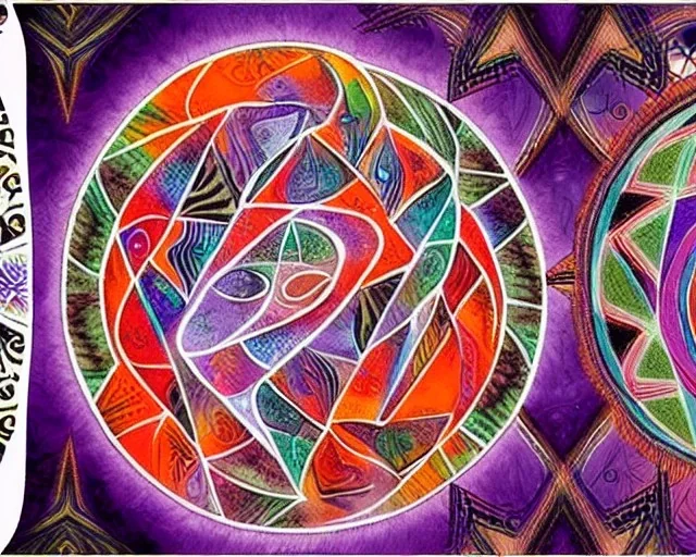 shamanic pattern soulmate lovers