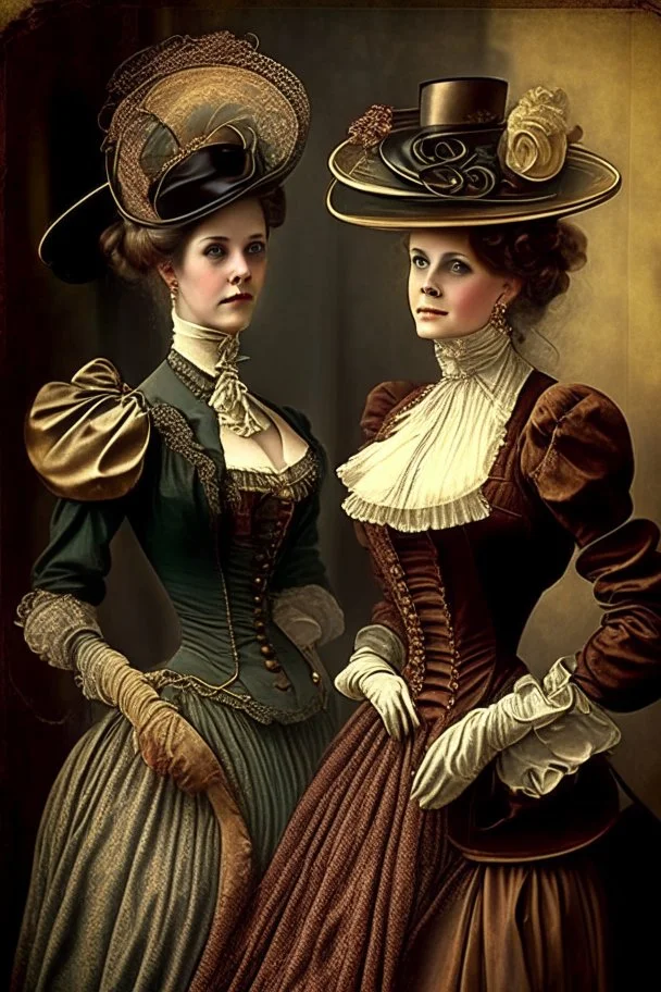 elegant women victorian times