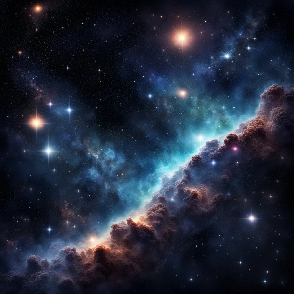 deep space. highly detailed star field.