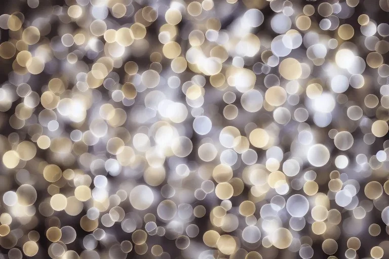 bubbles abstract bokeh background -สีขาว bokeh lights, beige - New Year, Anniversary, Wedding, banner