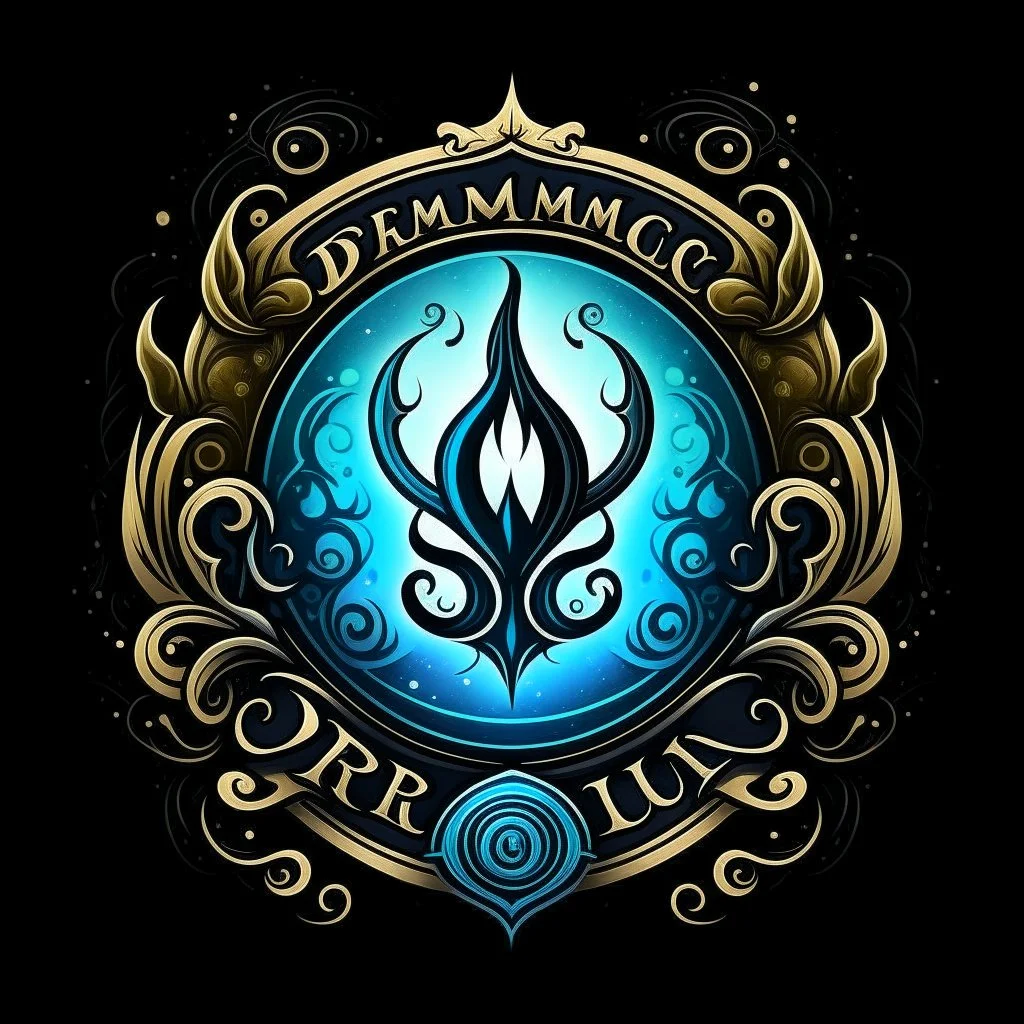 Fantasy style logo: dream chronicles