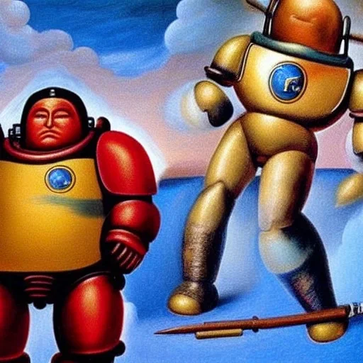 Fernando Botero, space marine