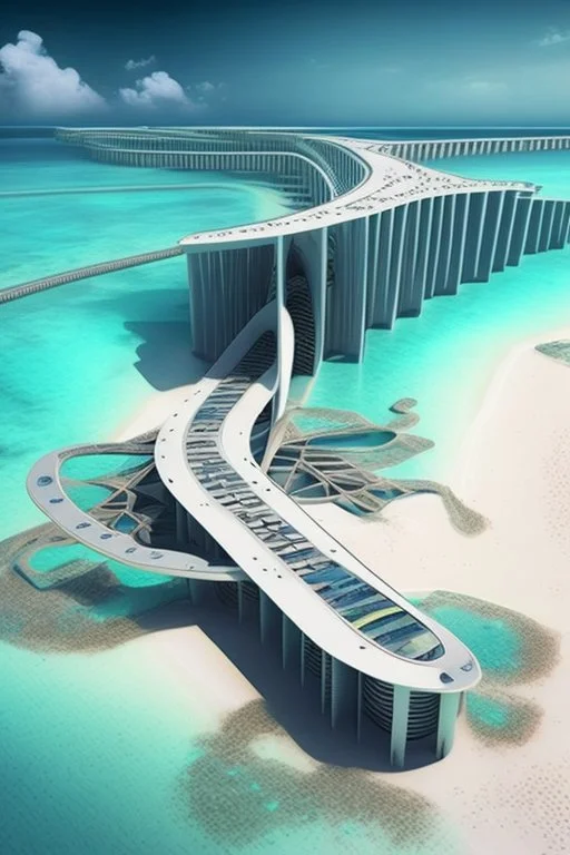 Futuristic infrastructure for maldives