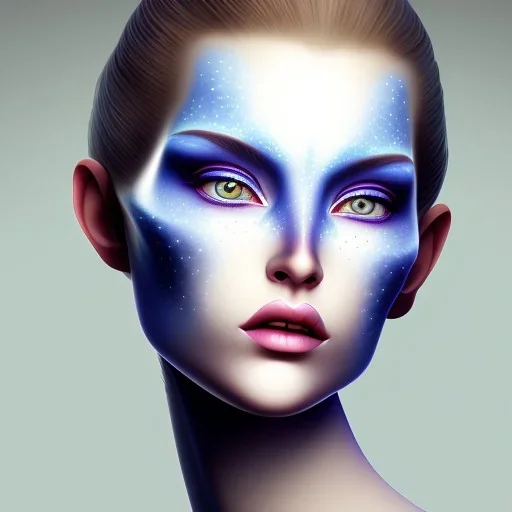 Wearing make up avatar in pandora