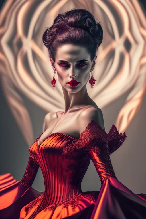 portrait of a woman dance with the devil in style of belinski, high delicate defined details, beautiful, atmospheric, matte, 3 d 8 k octane rendered, sharp focus, illustration, high detail, ultra realistic, highly saturated colors