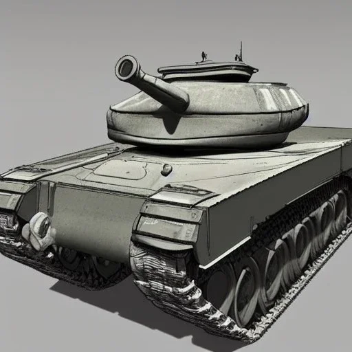 1950s medium tank design