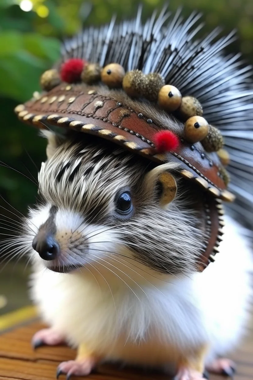 squirrel hedgehog mix pirate