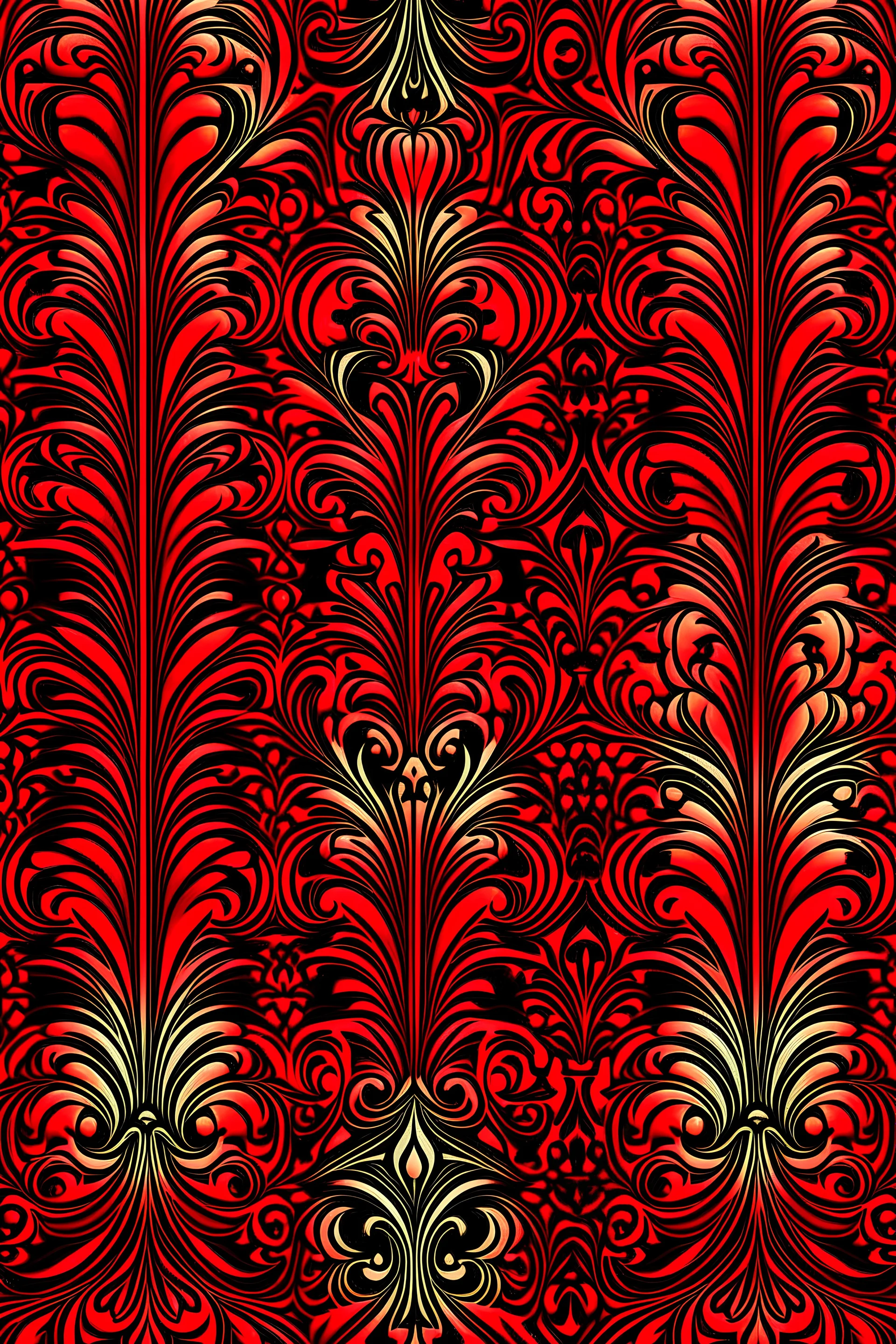 Red wallpaper