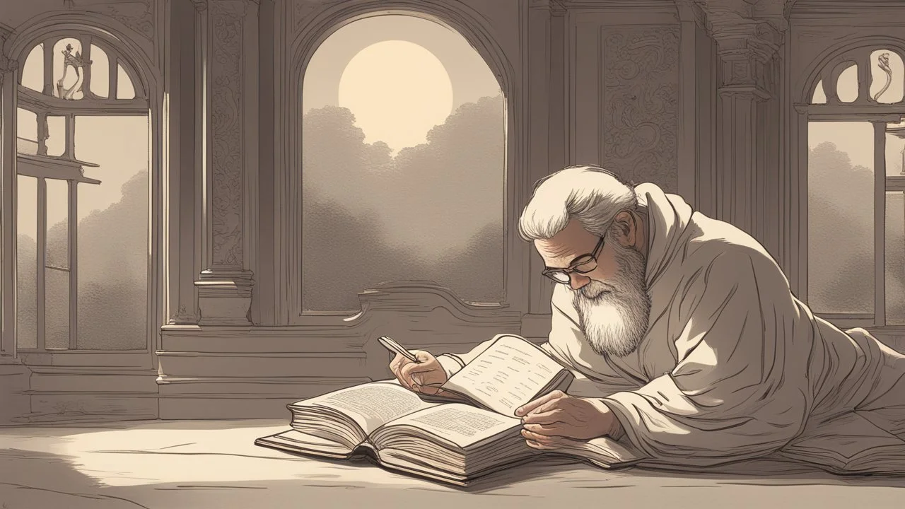 The image portrays an atmosphere of tranquility and focus, with an individual reading a book in a serene and comfortable setting. It reflects the spirit of self-improvement and personal growth, as the person appears engrossed in exploring inspiring content that contributes to their personal development and knowledge acquisition. The appropriate lighting and intricate details enhance a positive and motivating ambiance for learning and advancement.