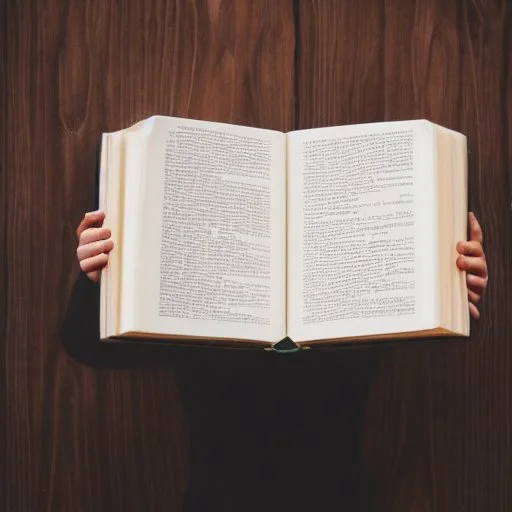 Floating book with magic swirling around it and lifting it into the air