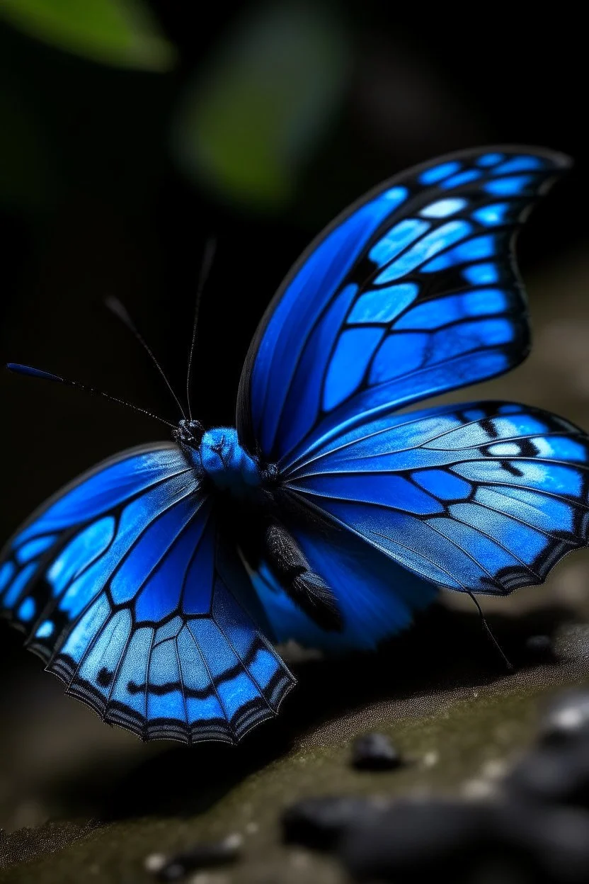 Blue butterfly