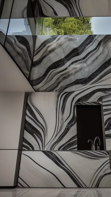 Zaha Hadid interior marble