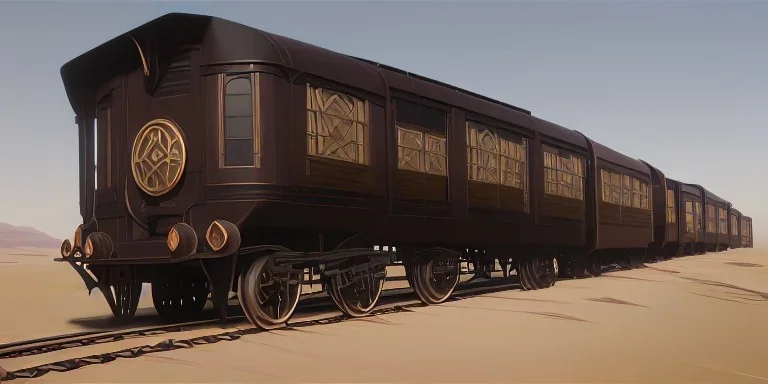 1922 oasis desert train orient express