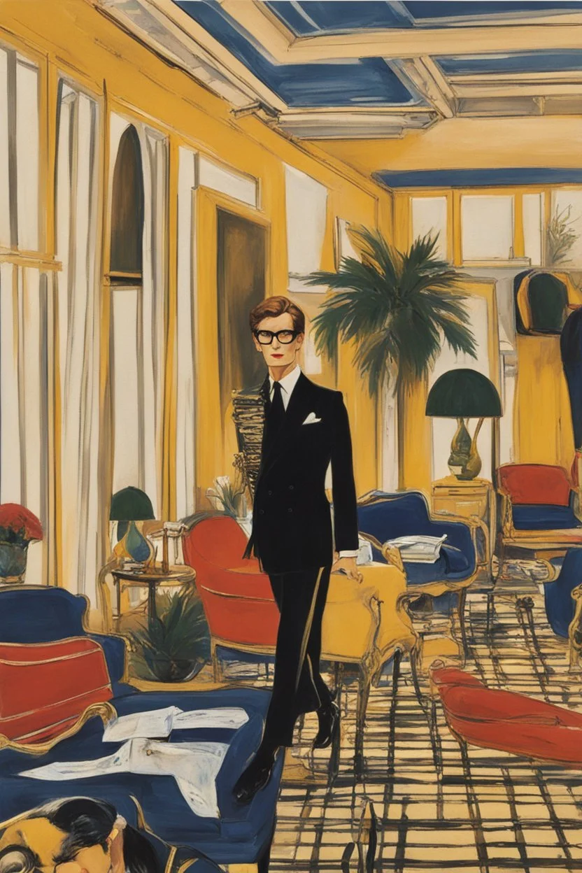 iconic Yves Saint Laurent